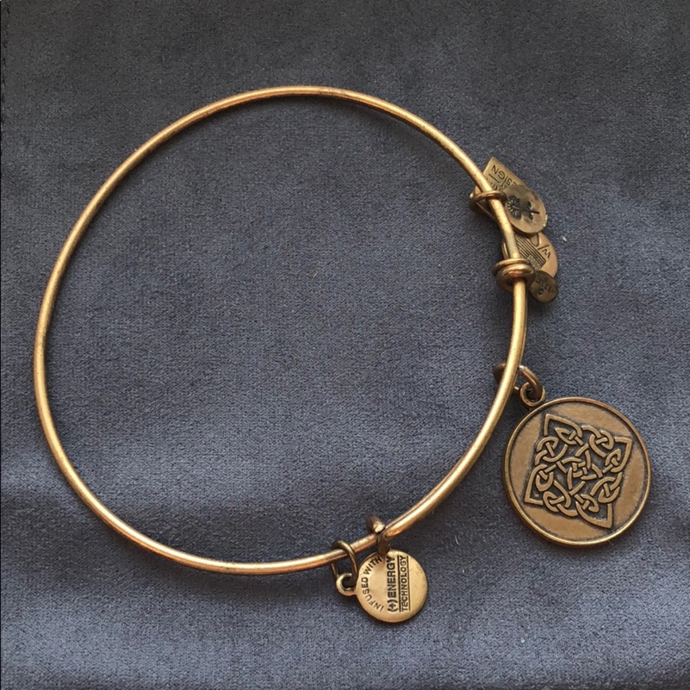 Alex & Ani celtic knot charm bracelet